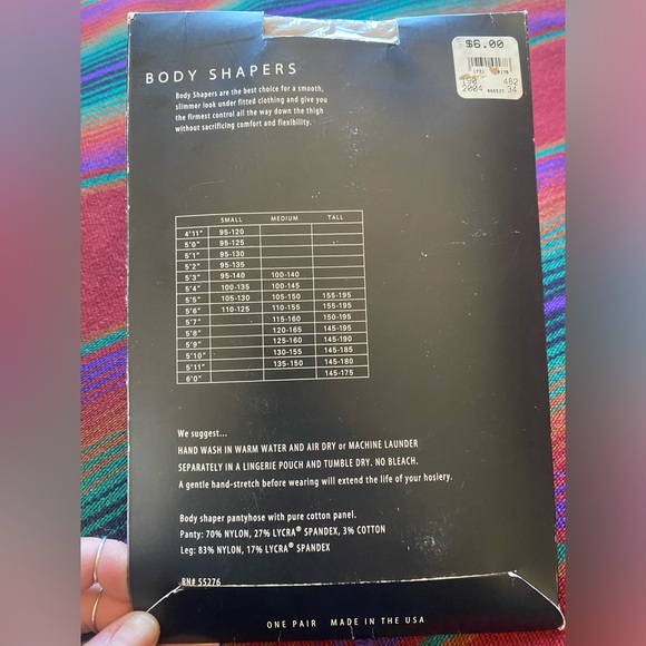 3 Pair of New Tights, Hosiery, stockings, body shapers, Legwear. Small/Medium. - Picture 7 of 7